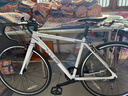 喜德盛公路自行車(chē)25款Rc200成人車(chē)14速變速車(chē) 白灰700C*480MM 曬單實(shí)拍圖