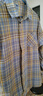 真維斯戶(hù)外運動(dòng)長(cháng)袖襯衫男士春秋百搭寬松格子襯衣戶(hù)外休閑長(cháng)袖外套 黃色 2XL 曬單實(shí)拍圖