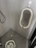 iuu嬰兒洗澡盆兒童浴盆大號寶寶可折疊可坐可躺新生兒童用品 【官方補貼】浴盆+可調節浴架+臉盆-北歐灰 材質(zhì)：食品級PP材質(zhì)，安全無(wú)異味 曬單實(shí)拍圖