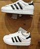 阿迪達斯adidas三葉草貝殼頭SUPERSTARII男女休閑鞋 IH8659 42碼 曬單實(shí)拍圖