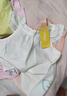 巴拉巴拉女童夏裝嬰兒短袖套裝寶寶兩件套甜美復古國風(fēng)萌 米白10302 100 曬單實(shí)拍圖