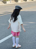 女童短袖套裝2026夏季新款女大童夏裝韓版T恤短褲兒童運動(dòng)兩件套 圖色 150 曬單實(shí)拍圖