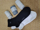夢(mèng)特嬌襪子男士夏季100%純棉7A抗菌防臭艾草精油襪休閑透氣運動(dòng)中筒襪 曬單實(shí)拍圖