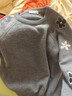 茵曼（INMAN）高級感重工立體刺繡花朵圓領(lǐng)毛衣2026春季女裝新款套頭針織衫  灰色 M 曬單實(shí)拍圖
