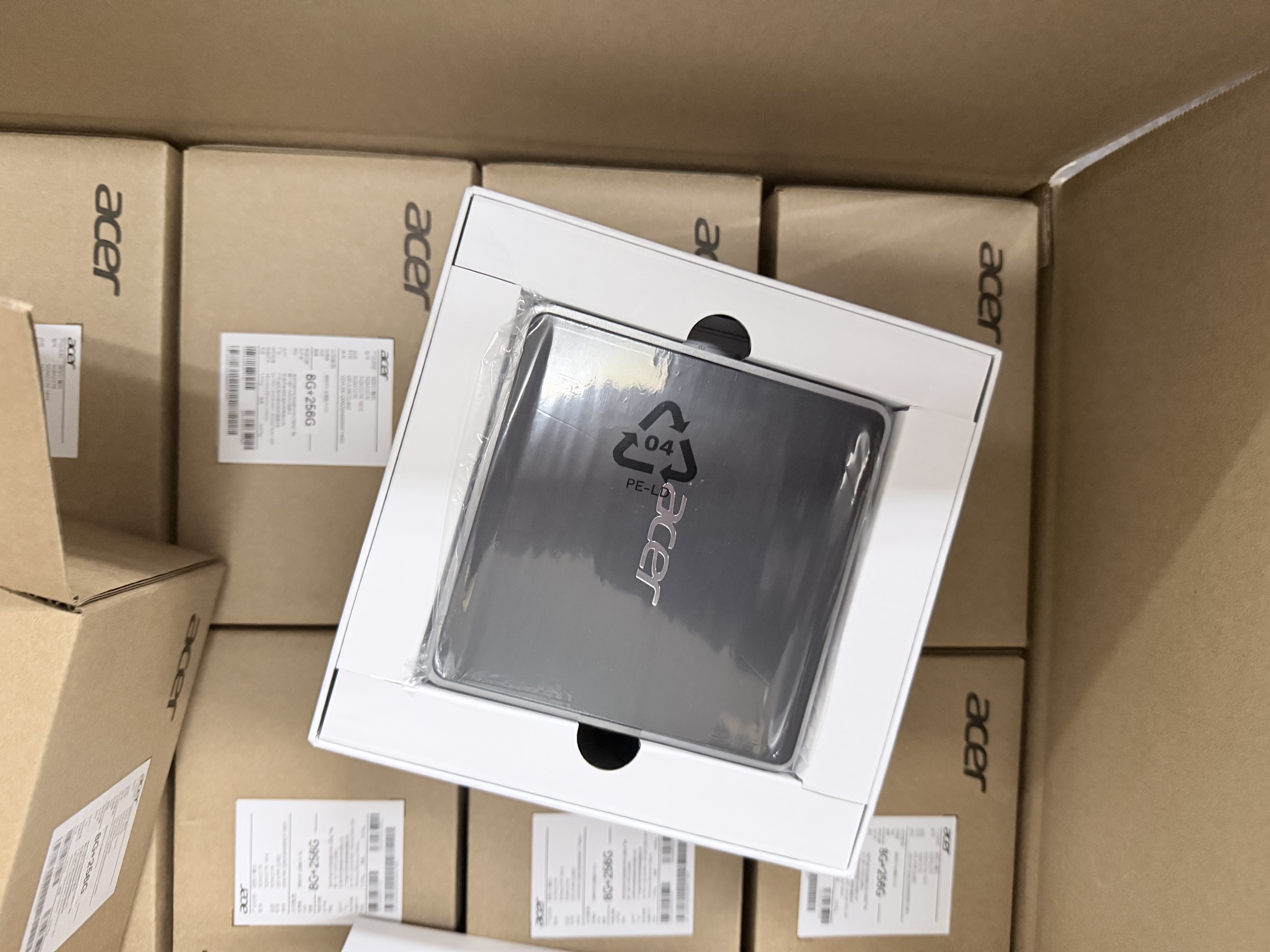 宏碁（acer）蜂鳥i7/N355/N150迷你主機多屏同顯辦公商用家用高性能mini臺式機整機全套4K高清定制口袋小主機 單mini主機 英特爾N150四核|8G|256G固態 曬單實拍圖
