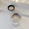 領(lǐng)臣（LINGCHEN）茶杯雙層玻璃水杯大容量泡茶杯子帶把手濾網(wǎng)商務(wù)辦公行政領(lǐng)導男士 曬單實(shí)拍圖