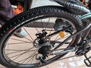 鳳凰鋁合金山地自行車(chē)成年人男士女士油剎可鎖雙減震山地車(chē)自行車(chē)學(xué)生 肖光灰/全軸承/輻條輪 26英寸（適合身高160-180） 24速鳳凰定位變速【碳鋼車(chē)架】 曬單實(shí)拍圖