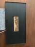 尚言坊天然烏金石茶盤(pán)茶托盤(pán)帶排水輕奢高端家用辦公功夫茶具干泡茶臺 曬單實(shí)拍圖