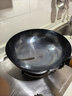 章丘鐵鍋京東限定舌尖上的中國手工鍛打物理不粘鍋熟鐵炒鍋無(wú)涂層鐵鍋32cm 曬單實(shí)拍圖