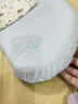 睡眠方程式天資兒童枕頭寶寶嬰兒硅膠枕透氣可水洗6月1歲3歲6歲+ 藍 純色 N5-枕高5cm-建議身高95-135cm 曬單實(shí)拍圖