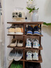 小匠材鞋架門(mén)口多層家用鞋柜小型入戶(hù)宿舍出租房簡(jiǎn)易收納置物架子6層 曬單實(shí)拍圖