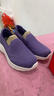 足力健老人鞋春季新款百搭休閑軟底散步鞋輕便媽媽鞋26116043J鳶尾紫 40 曬單實(shí)拍圖
