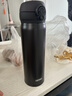 膳魔師（THERMOS）保溫杯500ml男女士?jì)和影槭侄Y生日禮物JNL-502黑色 曬單實(shí)拍圖