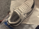 回力官方男鞋春季運動(dòng)鞋男新款小白鞋男百搭鞋子男 白灰藍 41 曬單實(shí)拍圖