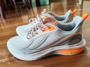 鴻星品尓克大碼女鞋41一43運動(dòng)鞋2026秋季超輕軟底晨練跑步鞋透氣休閑鞋 白蘭 41 曬單實(shí)拍圖