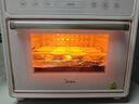 美的（Midea）多功能電烤箱家用空氣炸鍋一體機小型空氣炸烤箱20L升級微蒸汽嫩烤/高效脫脂/循環(huán)熱風(fēng)免翻面P20 曬單實(shí)拍圖