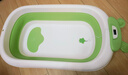 勞可里尼（NOCOLLINY）嬰兒洗澡盆 可折疊寶寶浴盆新生兒用品 洗澡神器躺托 浴架 【清新綠】+浴架+大禮包 材質(zhì)：食品級PP原料，安全無(wú)異味 曬單實(shí)拍圖