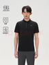 KOLON SPORT/可隆戶(hù)外吸濕速干T恤 男士抗菌珠地POLO T恤 LHPT6MTT25-BK 黑色 L 175/96A 曬單實(shí)拍圖