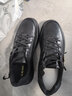 奧康（Aokang）男鞋新款運動(dòng)板鞋時(shí)尚休閑日常百搭男士增高休閑鞋 墨玉黑 43 曬單實(shí)拍圖