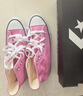 匡威（Converse）All Star春季新品經(jīng)典男女高幫帆布鞋甜桃粉M9006C M9006C 36 曬單實(shí)拍圖