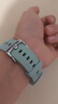 華為（HUAWEI）WATCH 5智能手表高端款男士女士航天級鈦合金表殼素皮復合表帶X-TAP智感窗鴻蒙AI腕上小藝eSIM通信 42mm極光綠 丨綠色氟橡膠表帶丨不銹鋼表殼 曬單實(shí)拍圖