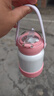 哈爾斯思諾保溫杯高顏值男女學(xué)生便攜可愛(ài)316不銹鋼吸管水壺兒童上學(xué) 粉色480ml 曬單實(shí)拍圖