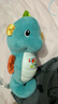 費雪（Fisher-Price）生日禮物兒童玩偶哄睡安撫-新版聲光安撫海馬（藍色）GCK71 曬單實(shí)拍圖