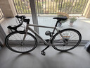 喜德盛公路自行車(chē)25款RC200成人車(chē)14速變速車(chē) 白灰700C*510MM 曬單實(shí)拍圖