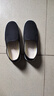 正品3520艾草防臭開(kāi)車(chē)黑布鞋一腳蹬中老年牛筋底鞋老北京男女布鞋 艾草布鞋（黑底） -標準尺碼 40 (250mm) 標準運動(dòng)鞋尺碼 曬單實(shí)拍圖