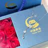 中國黃金（CHINA GOLD）足銀蝴蝶流蘇項(xiàng)鏈女款百搭高級(jí)感鎖骨鏈七夕情人節(jié)禮物送女友愛人 足銀蝴蝶流蘇項(xiàng)鏈 曬單實(shí)拍圖
