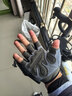 特步（XTEP）健身手套男女運動(dòng)騎行半指訓練單杠引體向上擼鐵器械鍛煉防滑登山 曬單實(shí)拍圖