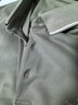 太平鳥(niǎo)男裝冰氧吧polo衫男夏季休閑刺繡短袖 豆綠（合體） XXXL  曬單實(shí)拍圖