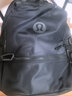 lululemon丨New Crew 背包 拒水 LU9CLES 黑/石墨灰 O/S 曬單實(shí)拍圖