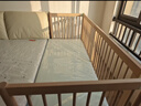 babycare嬰兒床高護欄拼接大床新生兒寶寶床實(shí)木多功能兒童床200*60cm 曬單實(shí)拍圖