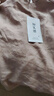知筆墨春夏款做舊蓮米色35英支中長(cháng)款上衣 亞麻植物染寬松套頭襯衫 蓮米色襯衫 L 曬單實(shí)拍圖