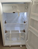 美的（Midea）93L單門(mén)小冰箱一級低音復古白色小單溫冷藏租房家用宿舍辦公室可放美妝BC-93MF【國家補貼】 曬單實(shí)拍圖
