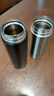 膳魔師（THERMOS）保冷保溫杯400ML高真空不銹鋼商務(wù)辦公保溫杯JCG-400C SBK 曬單實(shí)拍圖
