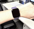 Apple/蘋(píng)果 Watch S11 智能手表GPS+蜂窩款42毫米銀色鋁金屬表殼霧紫色運動(dòng)型表帶S/M MF9G4CH/B 曬單實(shí)拍圖