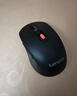 聯(lián)想（Lenovo）無(wú)線(xiàn)藍牙雙模鼠標便攜辦公鼠標 人體工程學(xué)設計適用臺式機一體機筆記本平板 Howard Mouse 2022黑 曬單實(shí)拍圖