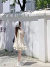 汐菡（XIHAN）法式連衣裙夏季2026新款公主娃娃裙甜美氣質(zhì)蓬蓬裙小個(gè)子裙子夏天 潮流韓版波點(diǎn)圖片色 均碼 （可聯(lián)系客服備注碼數） 曬單實(shí)拍圖