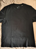 京東京造50支液氨抗皺男士t恤男短袖男款純棉打底衫內搭春季衣服黑色2XL 曬單實(shí)拍圖