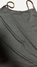 浪莎（LangSha）莫代爾小吊帶內搭外穿背心女打底學(xué)生無(wú)袖背心女 黑色 XL 曬單實(shí)拍圖