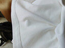 京東京造80支液氨短袖男士t恤打底衫內搭春季新款男裝衣服輕奢抗皺 白XL 曬單實(shí)拍圖