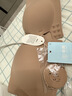 幸棉祝緒丹同款前扣可調節內衣女無(wú)肩帶隱形防滑抹胸小胸聚攏文胸裹胸 曬單實(shí)拍圖