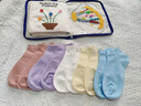 回力經(jīng)典條紋短襪女士夏季薄款棉襪女生襪子防臭抗菌低幫女款淺口船襪 【混色5雙裝】吸汗透氣+親膚不臭腳 均碼 （回力正品經(jīng)典棉襪） 曬單實(shí)拍圖