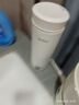 美的（Midea）便攜電熱水杯加熱杯電熱水壺保溫燒水杯350ml迷你旅行出差沖奶泡茶智能恒溫316L不銹鋼MK-DB35X22 曬單實(shí)拍圖