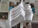 浪莎襪子男春夏季純棉防臭中筒襪吸汗抗菌短筒春秋運動(dòng)白色男襪短襪 白色 5雙 均碼 男襪39-44收藏加購優(yōu)先發(fā)貨 曬單實(shí)拍圖