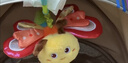 jollybaby昆蟲(chóng)飛飛毛絨寶寶安撫玩偶嬰兒推車(chē)掛件車(chē)載玩具0-1歲禮物-蝴蝶 曬單實(shí)拍圖