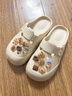利達妮（TZLDN）eva洞洞鞋女士外穿防滑夏季防臭踩屎感家居家用沙灘涼鞋包頭拖鞋 小熊基地(12個(gè)) 38-39 【標準碼】 曬單實(shí)拍圖