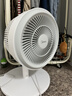 美的（Midea）【暴風(fēng)循環(huán)】空氣循環(huán)扇大風(fēng)量搖頭電風(fēng)扇家用臺式落地扇輕音臥室節能小風(fēng)扇柔風(fēng)輕羽扇 FGA24TQ 曬單實(shí)拍圖